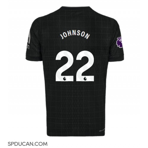 Muški Nogometni Dres Tottenham Hotspur Brennan Johnson #22 Gostujuci 2025-26 Kratak Rukav